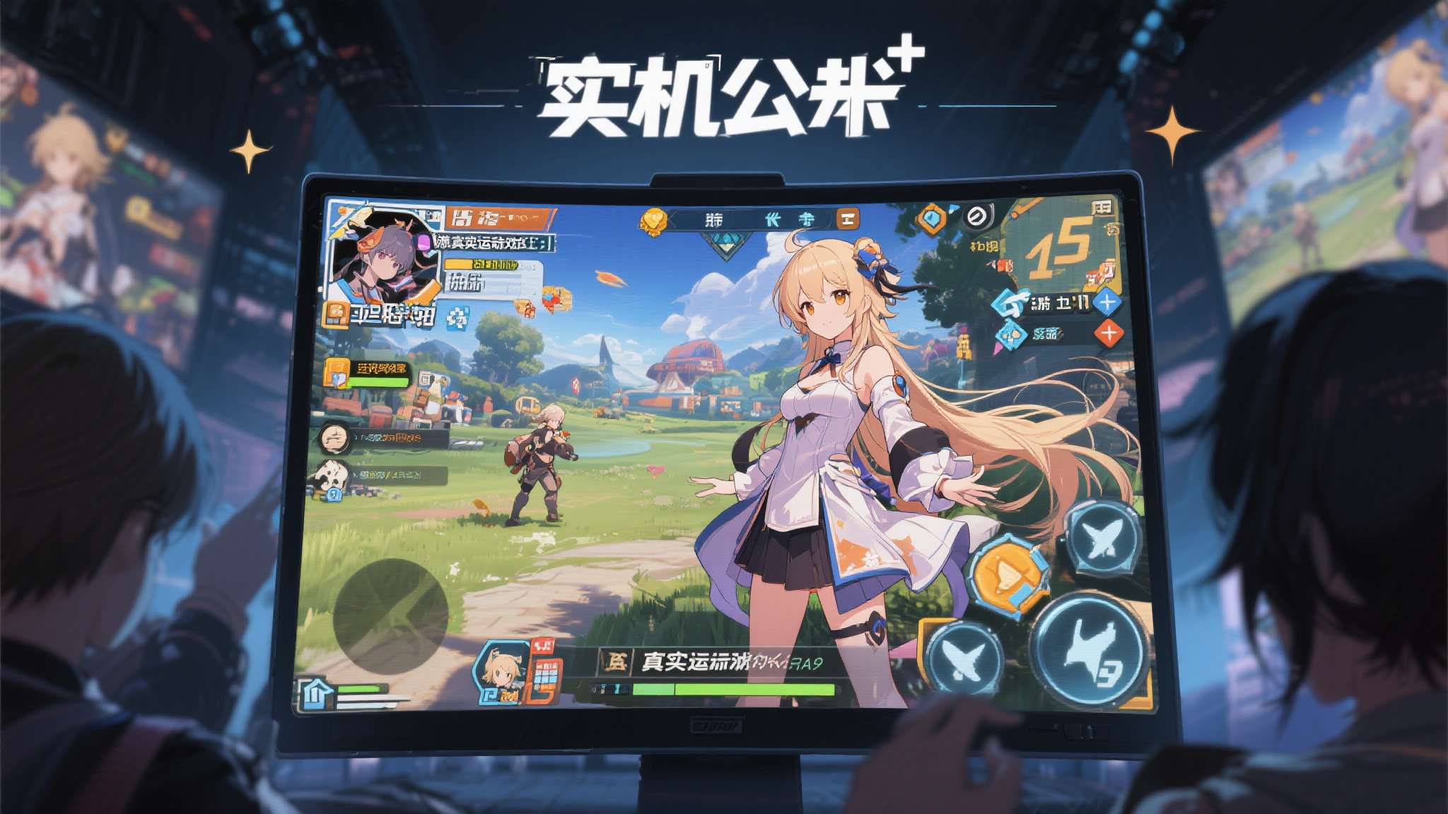 二次元吸血鬼女王 所谓实机公开,是指游戏开发商以真实游戏运行画面为基础,向玩家展示游戏的实际效果,
